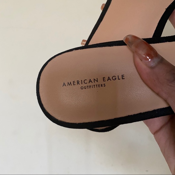 BLACK AMERICAN EAGLE MULES - Picture 4 of 7